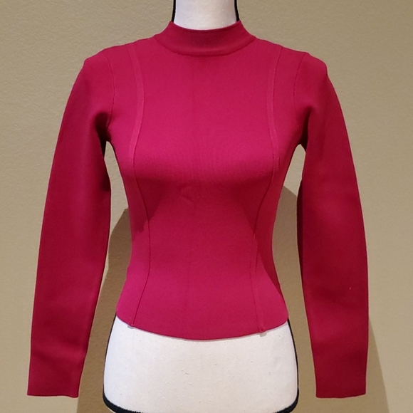 bebe Tops - Bebe bandage long sleeve shirt